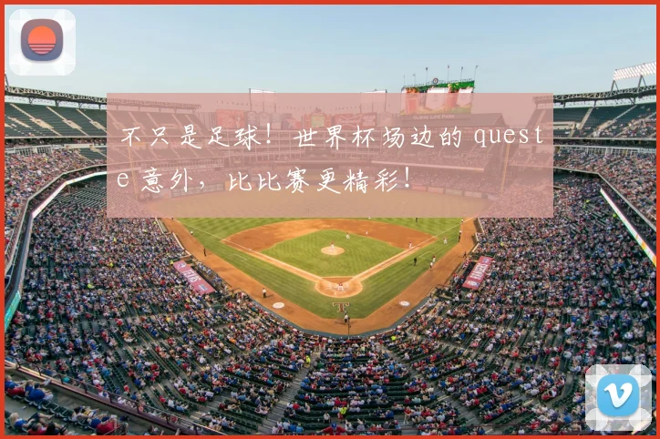 不只是足球!世界杯场边的 queste 意外,比比赛更精彩!